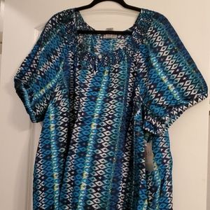 Blue/teal blouse